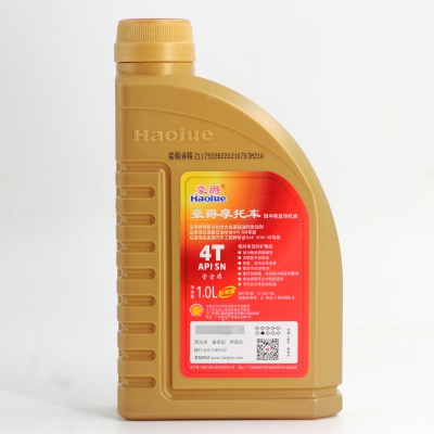 豪爵API SN 10W-40四冲程全合成发动机油标准装