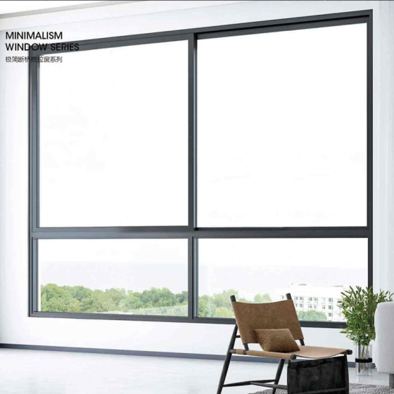 TC56 Minimalist thermal-break sliding window series