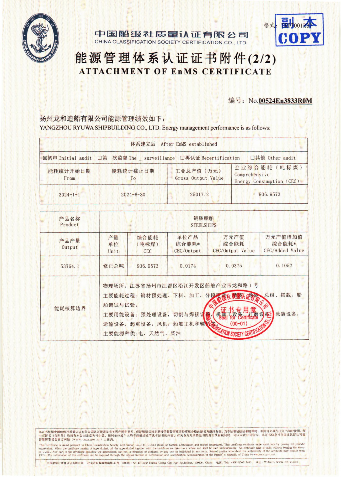 能源管理体系认证证书_05