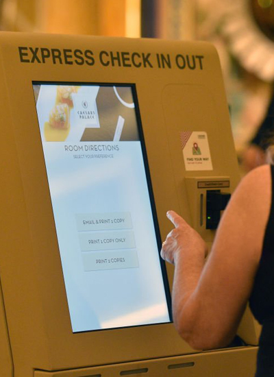 self-service Display kiosk