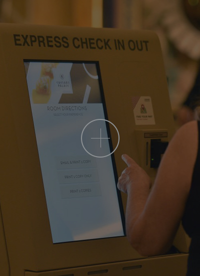 self-service Display kiosk