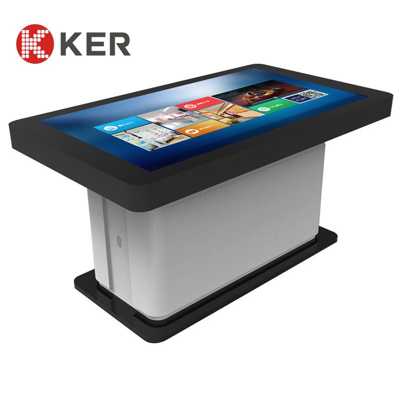 42″ Intelligent tea table LCD touch screen computer inquiry machine touch tea table
