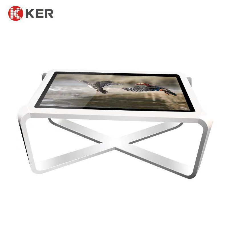 KER Manufacturer High Quality Standard 43″ Capacitive Touchscreen Smart Interactive Coffee Table