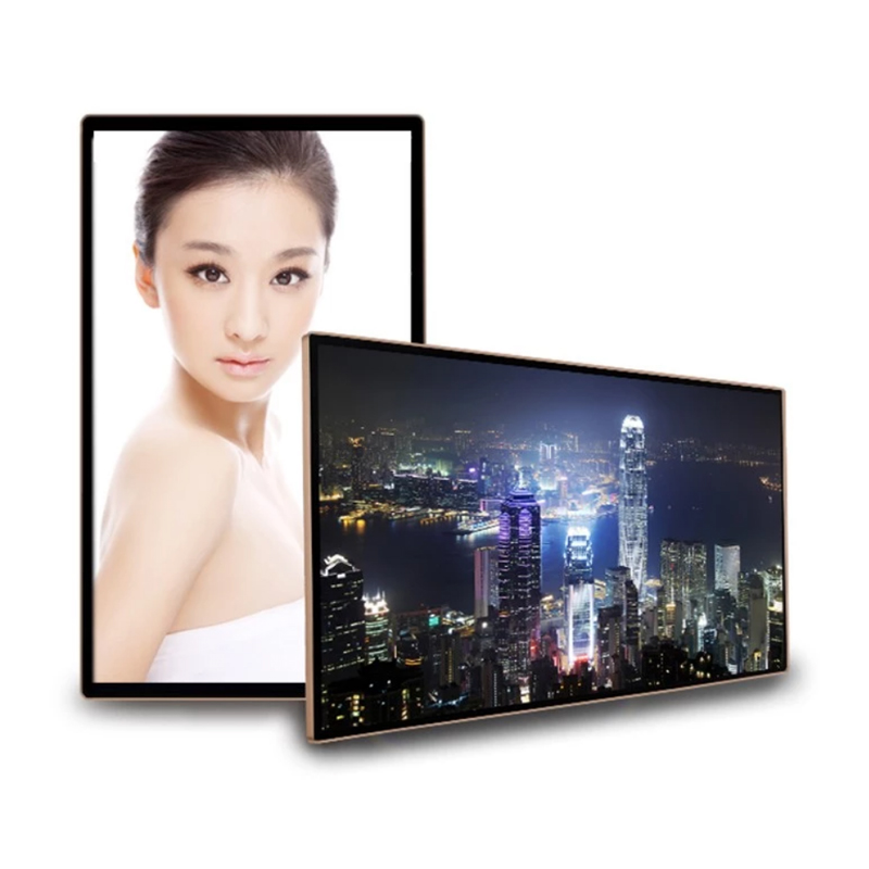 KER Factory 15.6 21.5 27 32 43 49 55 65 inch wall Mount Digital Signage Lcd Monitor Usb Media Player For Advertising