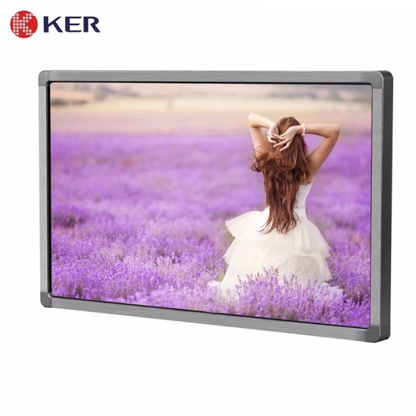 Wall mount advertising display digital signage player