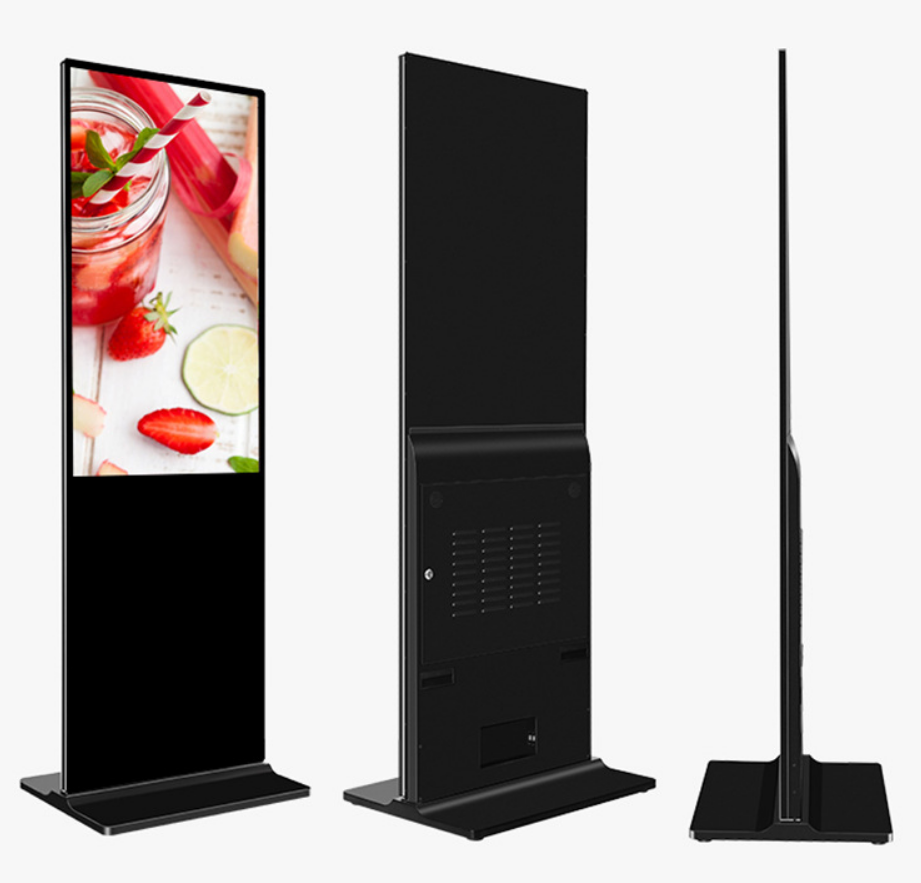 55 Inch Advertising Monitor Screen Digital Signage Kiosk