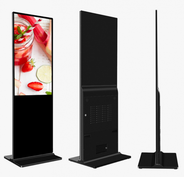 55 Inch Advertising Monitor Screen Digital Signage Kiosk