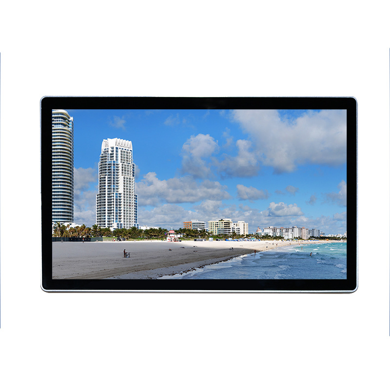 Wall-mounted advertising display