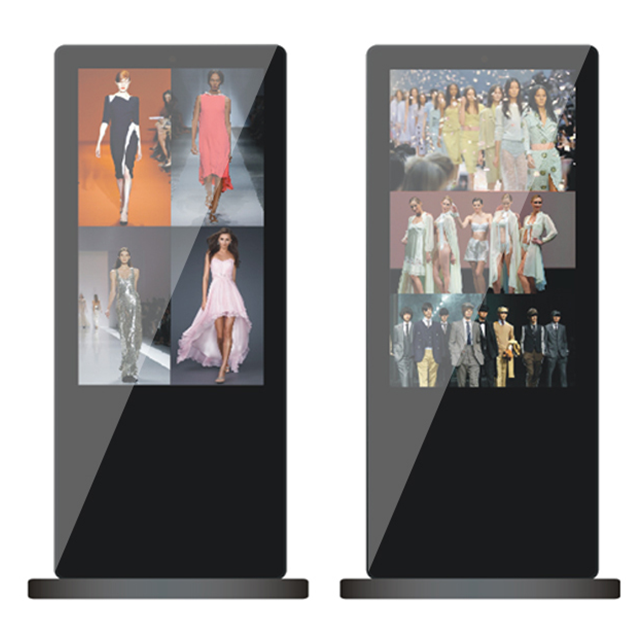 42 inch touch screen vertical outdoor lcd waterproof high brightness digital signage advertising display