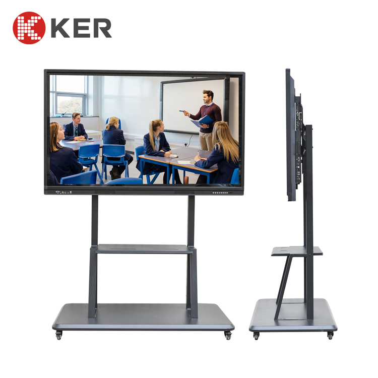50 inch High Brightness LCD LED industrial touch screen monitor interactive display