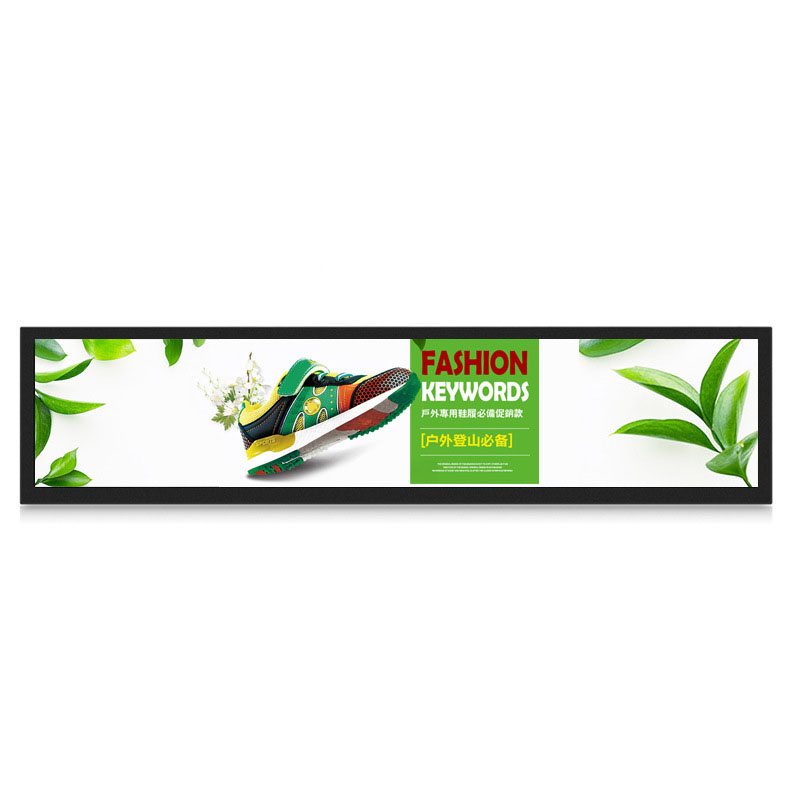 Market strip lcd display  bar lcd screen
