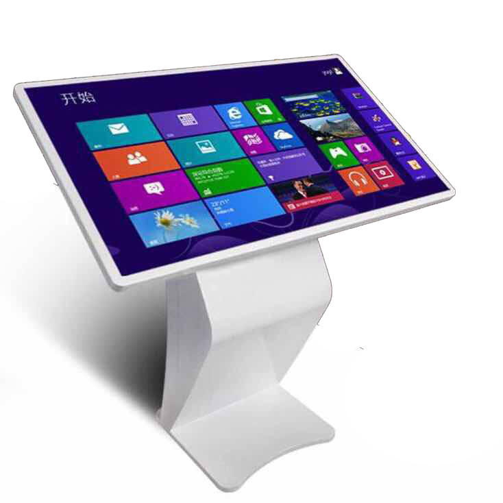 43 inch touch screen horizontal digital signage lcd video advertising player