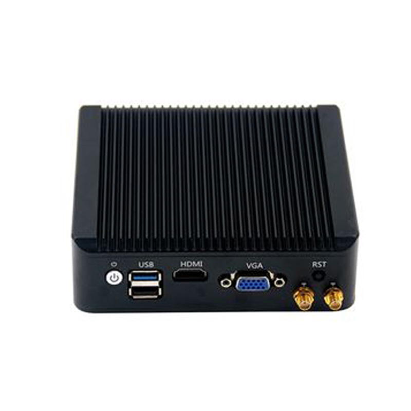 Aluminum Alloy Case Intel Bay trail-D quad core J1900 Industrial fanless mini PC Support 8G RAM