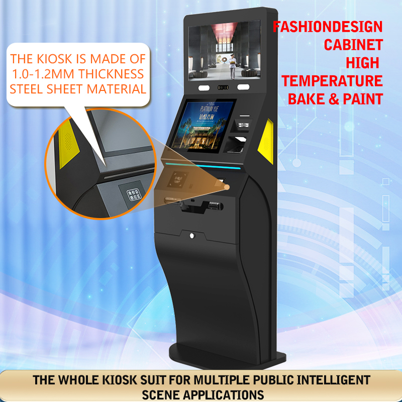 Windows/Android Multi-Touch Functions Hotel Terminal Multifunction Self Service Kiosk