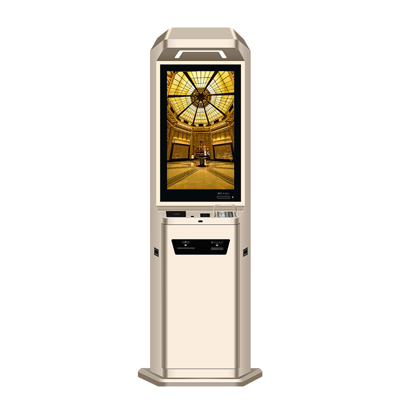 Windows/Android Iron Sheet Metal Body Hotel Terminal Self Service Kiosk