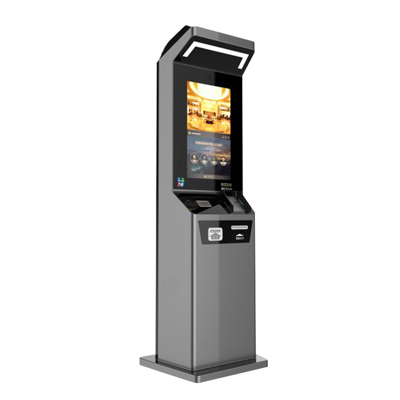 Windows/Android Iron Sheet Metal Body Hotel Terminal Self Service Kiosk