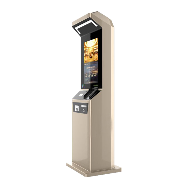 Windows/Android Iron Sheet Metal Body Hotel Terminal Self Service Kiosk