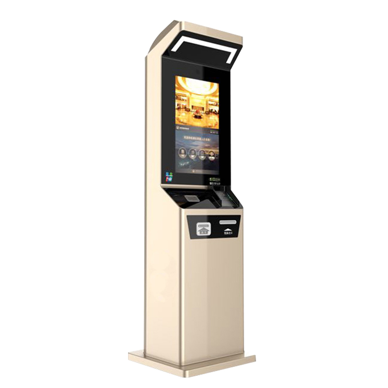 Windows/Android Iron Sheet Metal Body Hotel Terminal Self Service Kiosk