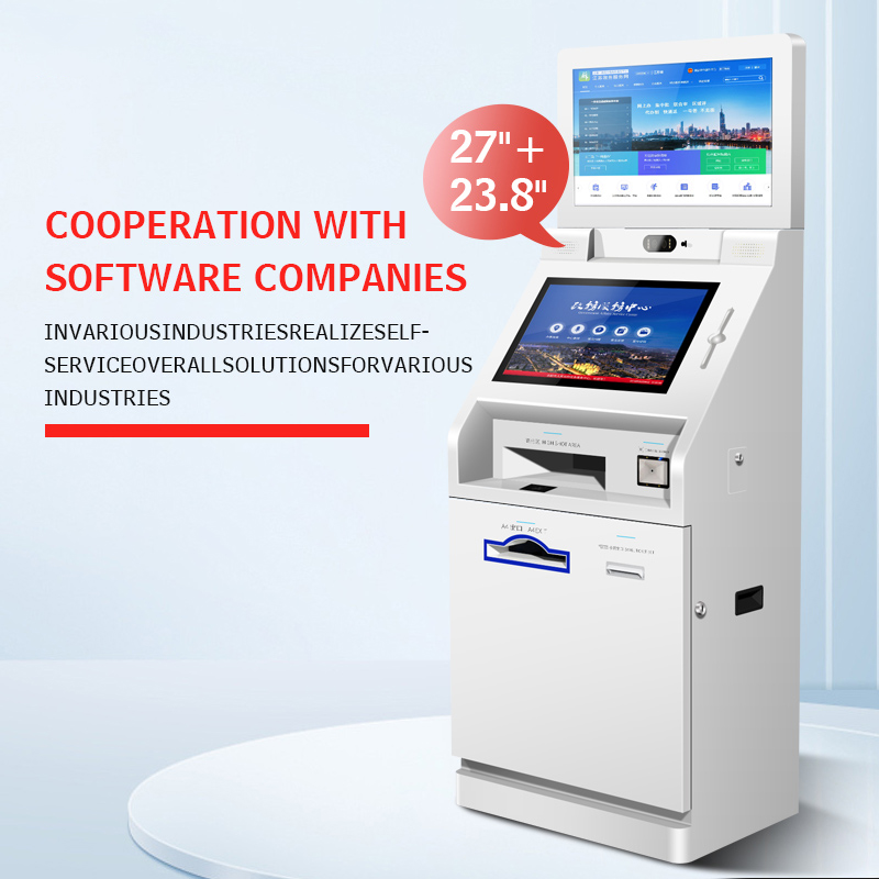 OEM Customized Smart Touch Screen Multifunction Self Service Report Collect Terminal Kiosk