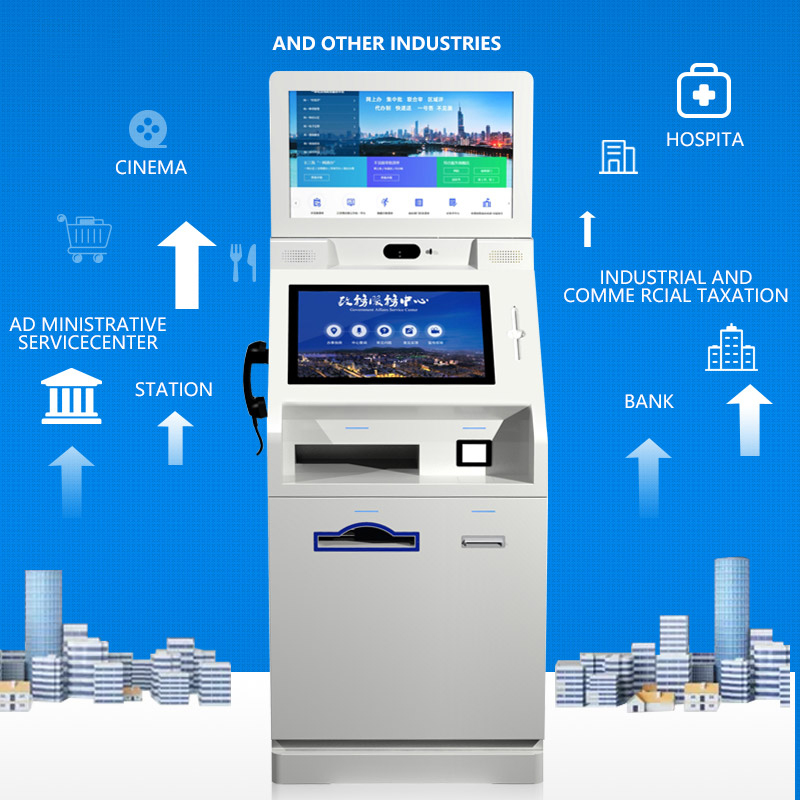 OEM Customized Smart Touch Screen Multifunction Self Service Report Collect Terminal Kiosk
