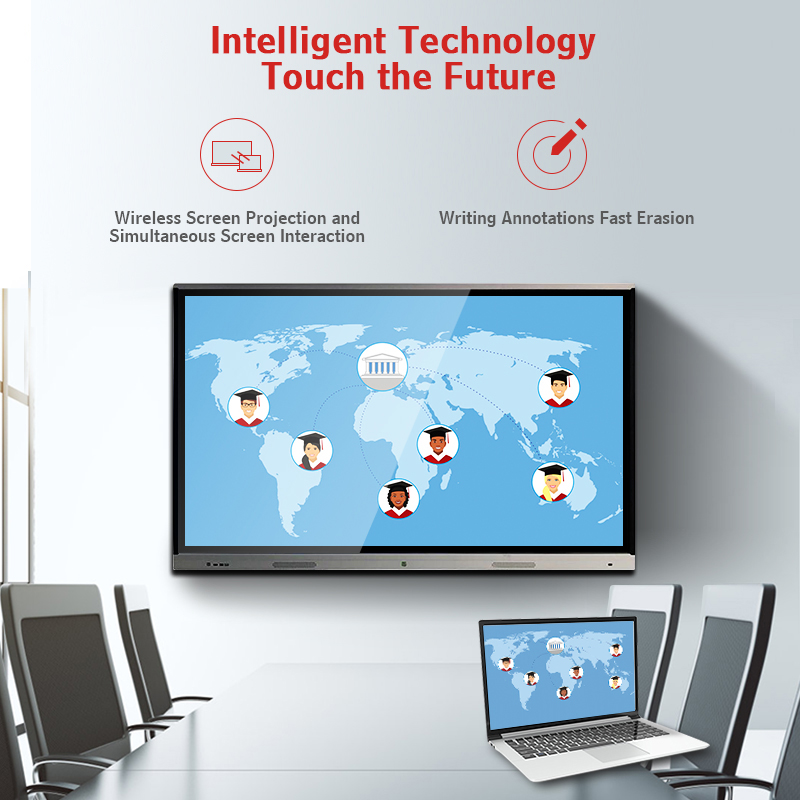Interactive Electronic Whiteboard Smart Board Multifunction Self Service Kiosk With Good Price