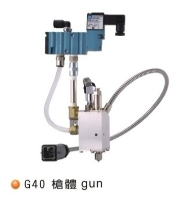 G40 high speed cutting glue assembly