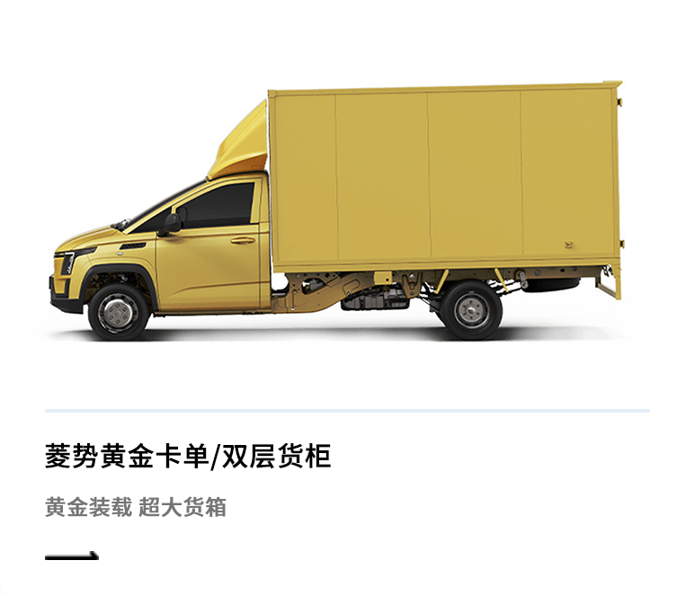 菱势黄金卡单双层货柜