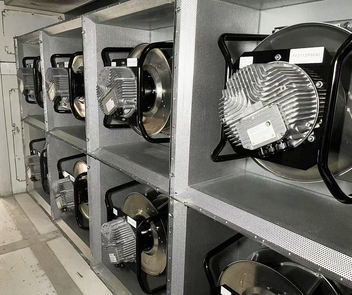 Acoustic EC Fan Cube Module