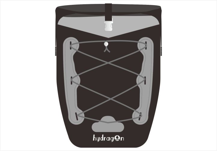 Don't worry about riding in Tibet Haize Dragon Dragon Claw 2nd generation waterproof bag