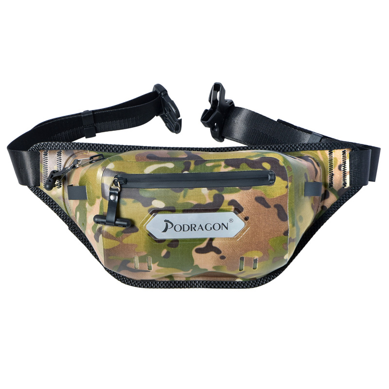 Surpassing Fanyong and leading the wave, podragon waterproof Bodypack, orange and olive green forest camouflage, a new model with beautiful appearance, is on the market