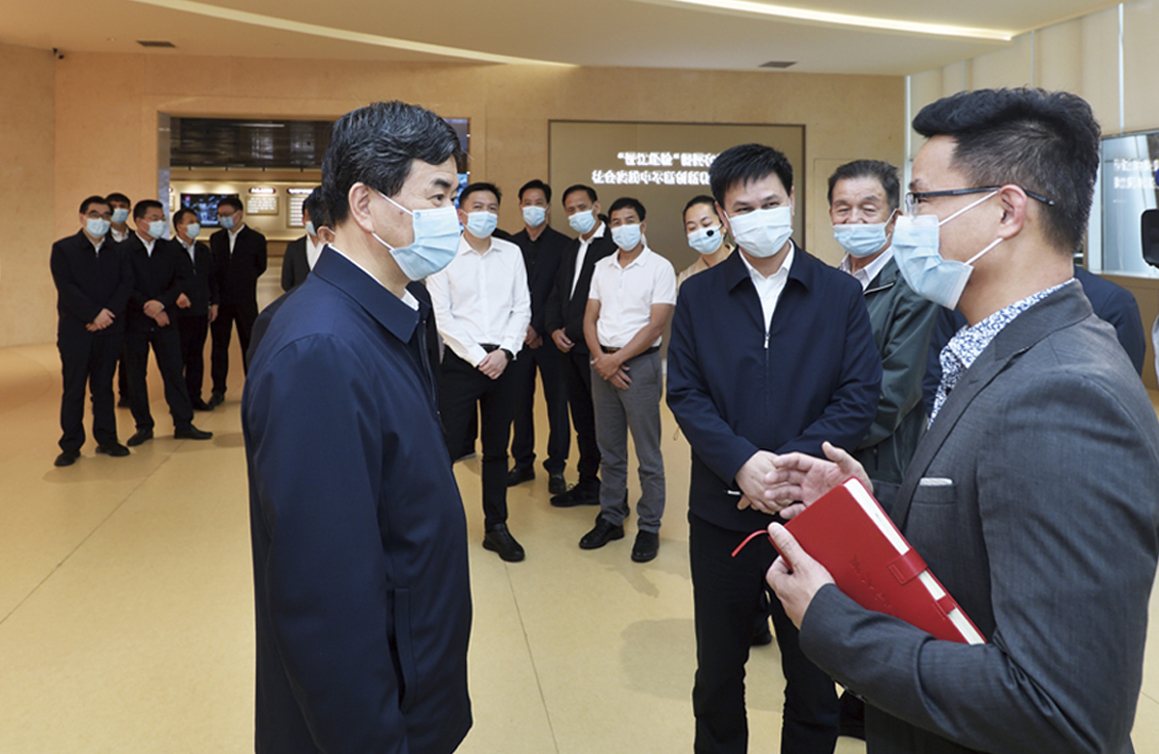 中共福建省委书记周祖翼，到晋江调研