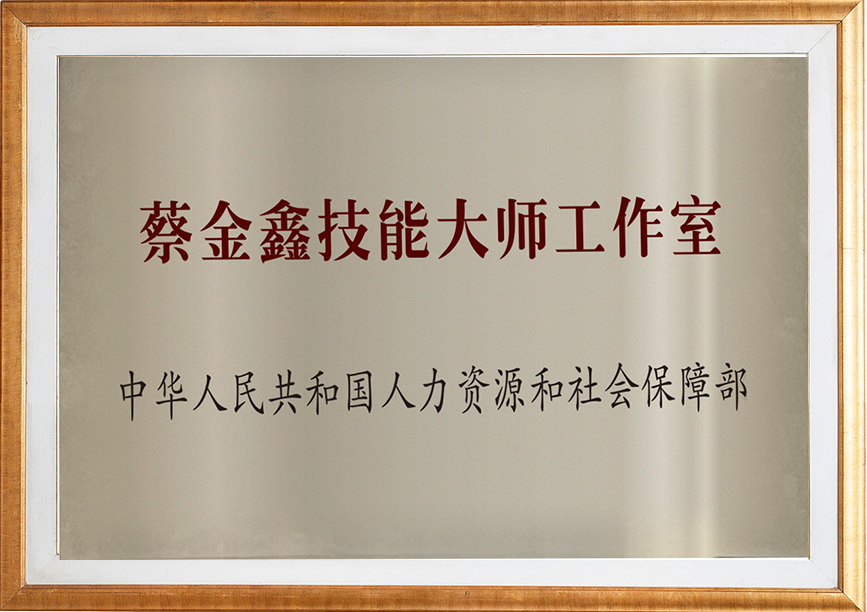 蔡金鑫技能大师工作室