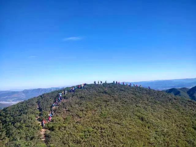 昆明十峰之黑风山一日登顶穿越
