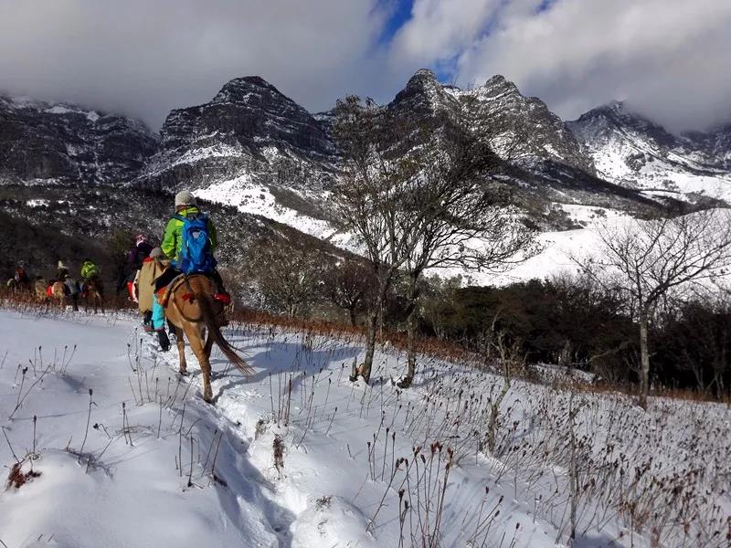 徒步 | 12月14-15日轿子雪山翻越