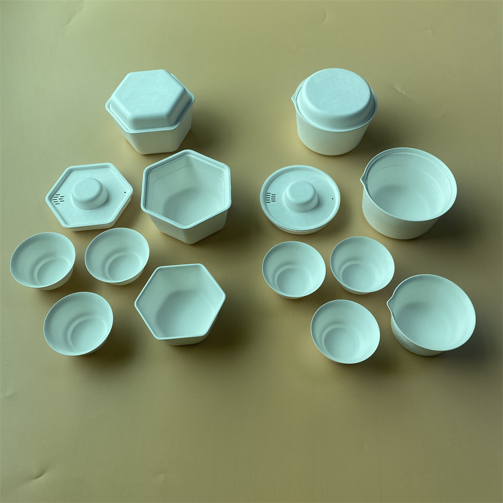 零售便携泡茶茶具纸茶杯 环保一次性茶会盒子