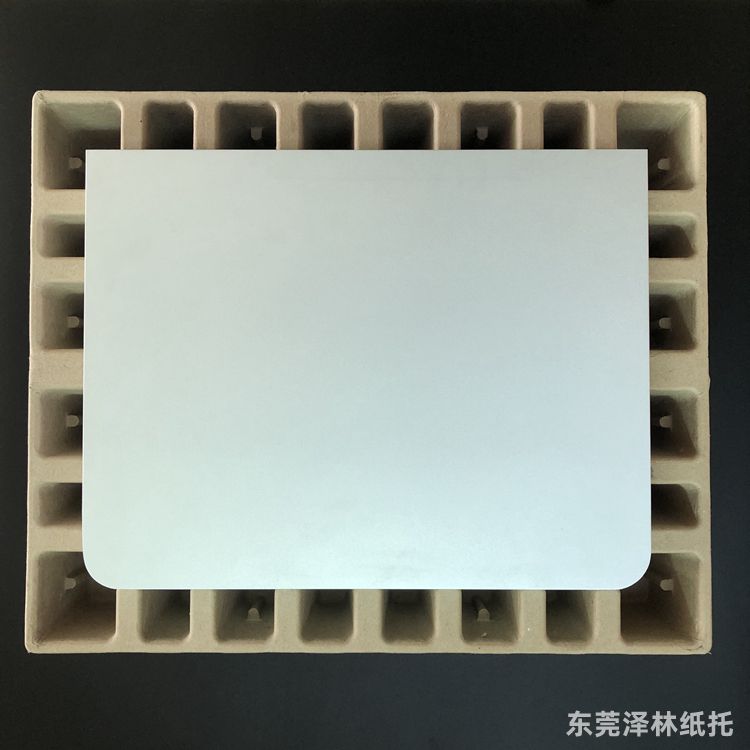 干压黄浆纸托