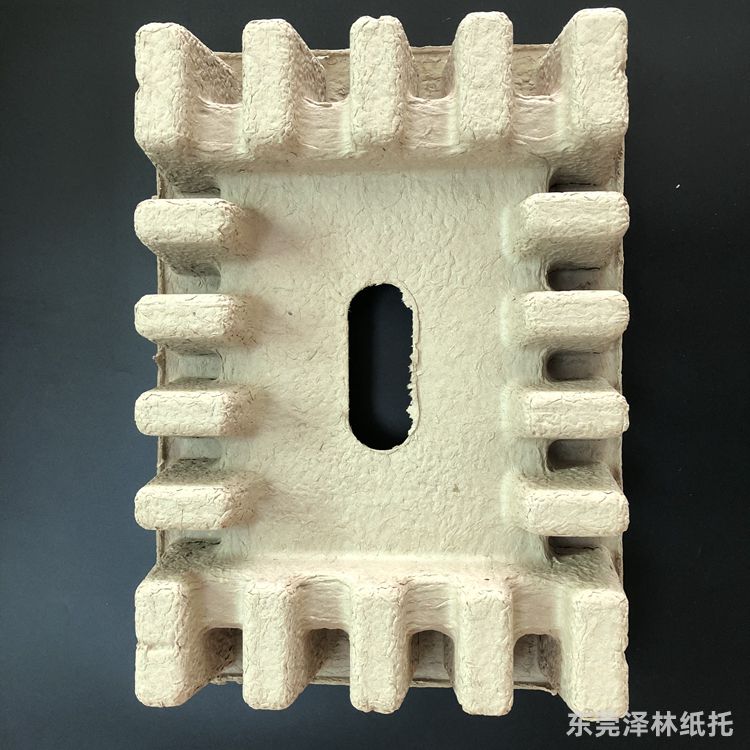 干压黄浆纸托