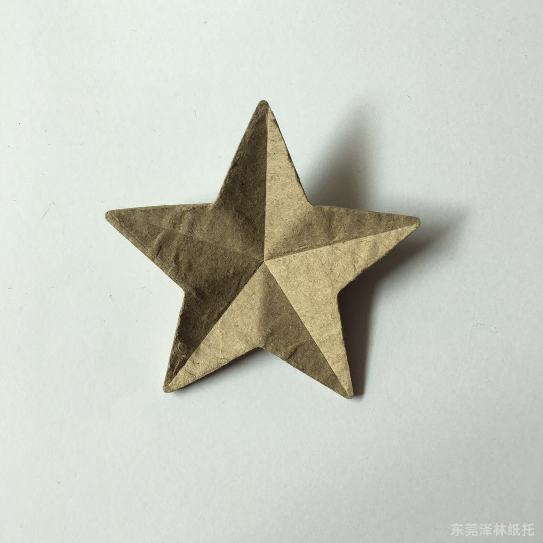 东莞工厂批发  纸浆五角星爱心  现模可生产