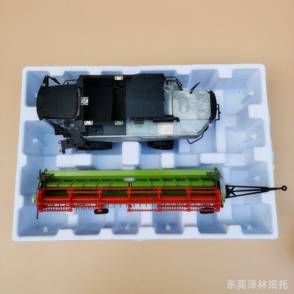 干压白色玩具纸托