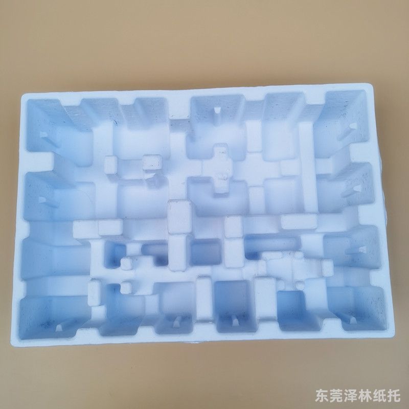干压白色玩具纸托