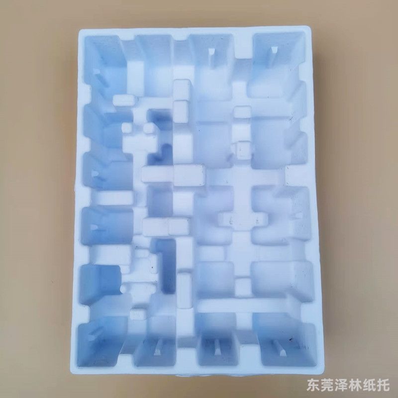 干压白色玩具纸托