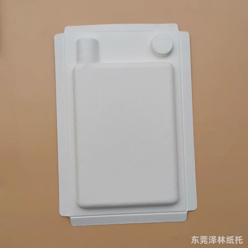 湿压甘蔗浆白色酒托