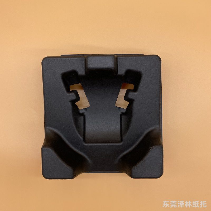 湿压黑色纸托耳机纸托
