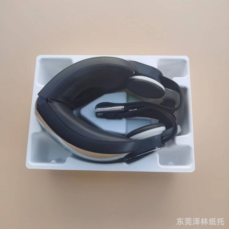 干压白色纸托按摩仪纸托