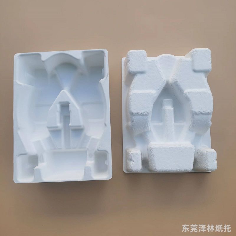 干压白色纸托按摩仪纸托