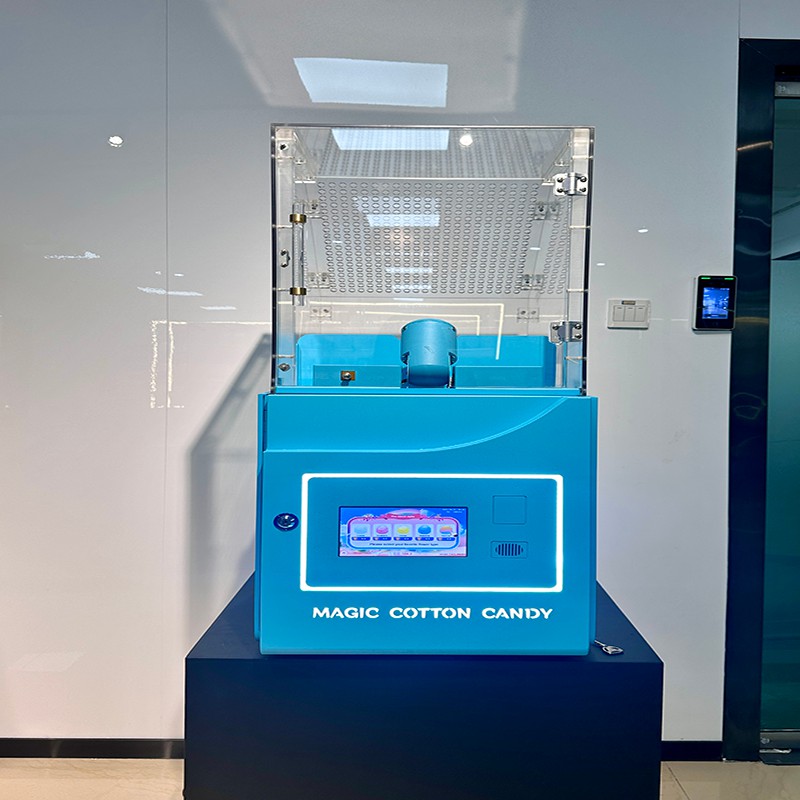SUNZEE GS221 Mini Cotton Candy Machine Popular Vending Machine Cotton Candy for Home and Party