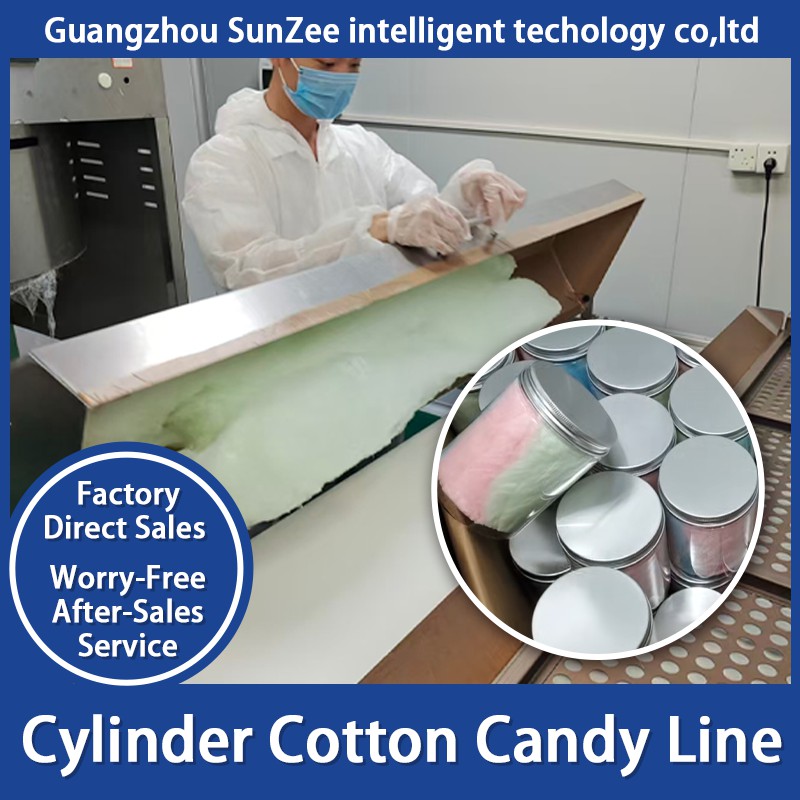 Cylinder Cotton Candy Line