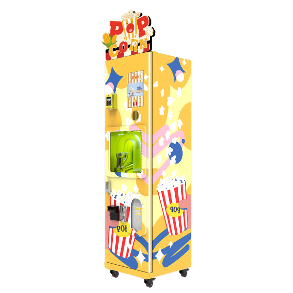 Self Service Automatic Popcorn Vending Machine Robot Pop Corn Vending P10