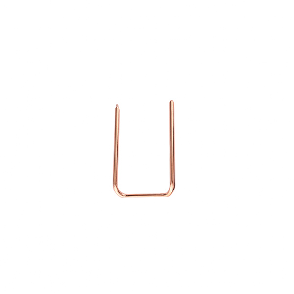 Flatten the U-shaped middle section