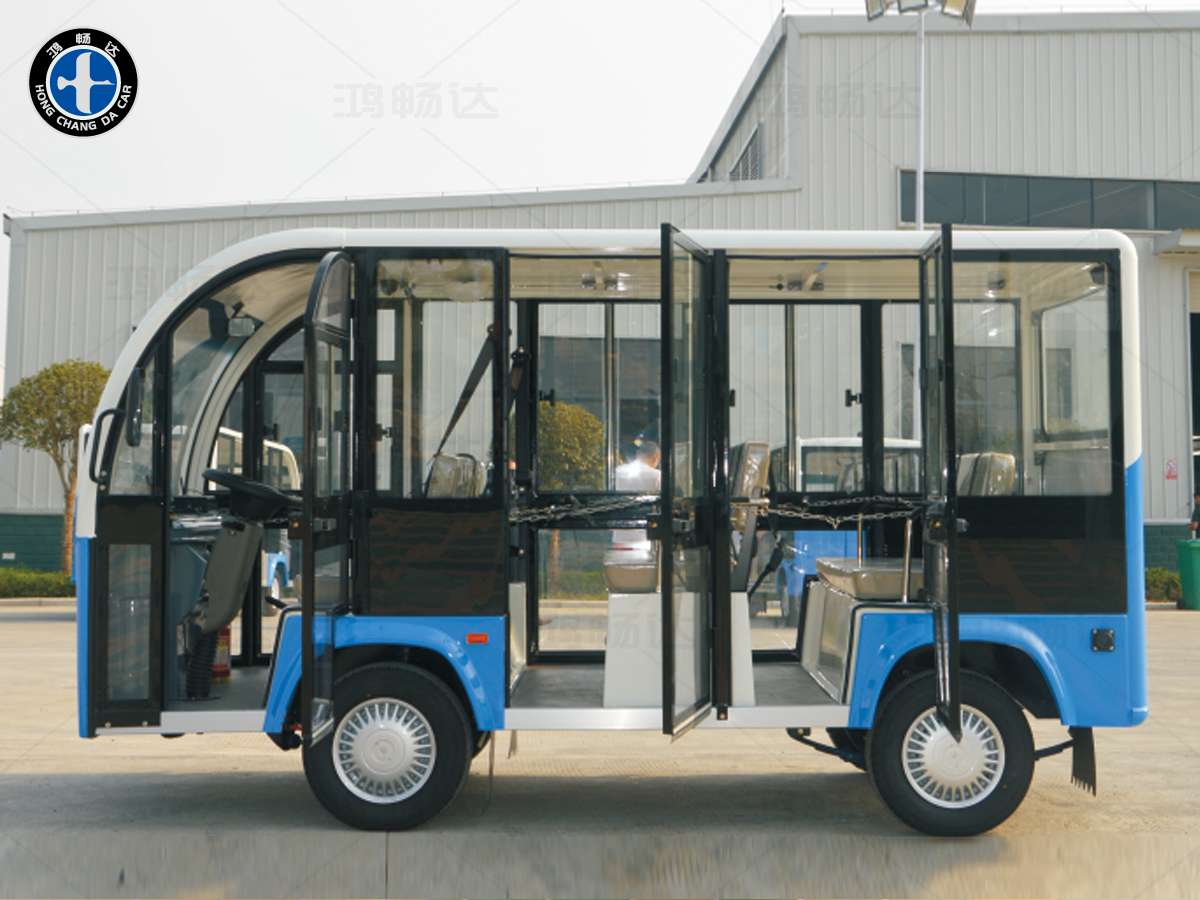 8座封闭式观光车